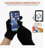 Gants d'écran tactile chauds avec doublure intérieure douce à 9,99€