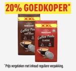 BARISSIMO koffiepads (56 stuks) voor €4,74 bij Aldi