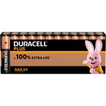 Pack de 24 Piles DURACELL plus AAA pour 6,03€