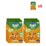 Hero Solo snacks zanahorias maíz ecológicos desde 10 meses bolsa 40 g x 6 por 1.50€