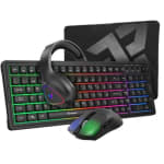 Tempest Combo 3100 PRO RGB Teclado Ratón Auriculares Alfombrilla por 30,00€