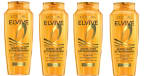 4 Botes L'Oreal Paris Elvive Champú Nutritivo Aceite Extraordinario Pelo Seco 7.73€