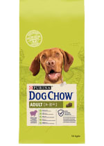 Purina Pienso para perros adultos Dog Chow cordero 14 kg por solo 1.09€
