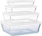 Pyrex Cook & Freeze 4-Piece Glass Dish Set £20.57
