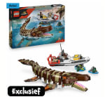 LEGO 76974 Bouwbare Mosasaurus Bootmissie voor €44,99 bij Intertoys