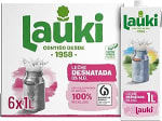 6 litros de leche Lauki Desnatada de Bienestar Animal por 3.79€