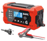 Cargador de batería de coche, 12V, 6A, carga rápida inteligente por 8,96€