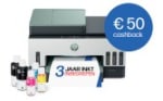 Tot €50 cashback bij aankoop HP Smart Tank
