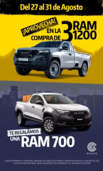 Gratis una RAM 700 en Ram Juriquilla al comprar 3 RAM 1200