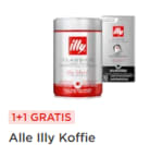 1+1 gratis op Alle Illy Koffie bij de Plus