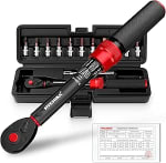 Juego de llaves dinamométricas 1/4" por 24.36€