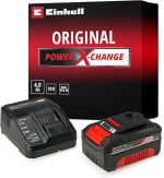 Einhell 18 V/4.0 Ah Power X-Change starter kit voor €26,91 bij Amazon