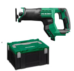 Scie sauteuse sans fil HiKOKI CR18DMAW2Z 18 V 130 mm dans un coffret à 259,99€