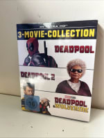 Deadpool 3-Film Collection 4K Ultra HD (New & Sealed German Import, English Audio)