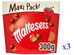 3 x Bolitas de leche malteada con chocolate con leche Maltesers 300 g. por 11.36€