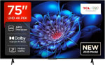 TCL 75P6K-UK 75" 4K + HDR Smart TV for £449