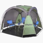 Carpa de camping Columbus Shadow con paredes verde por 99€