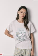 WOMEN'SECRET pijama largo de algodón snoopy por 7,64€