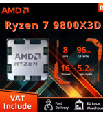 AMD Ryzen 7 9800X3D CPU voor €338,03 dmv code bij Aliexpress
