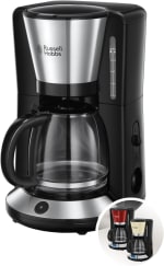 Russell Hobbs 24010-56 24010-56/RH Adventure Cafetera Cepillado, 10 Tazas por 27,99€