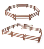 Valla de plástico para decoración de paisaje por 3.99€.