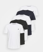 Pier One Camiseta Básica 5 PACK Colores Variados por 27,19€