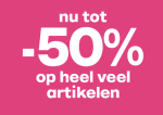 Tot 50% korting tijdens de sale bij Van Haren