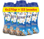 6 Botes de 270g de Lenor UNSTOPPABLES Suavizante Ropa Perlas por 27.99€