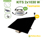 Kits solaires Plug & Play 2x1030W (4x515W) à 662€