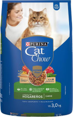 Purina Cat Chow Hogareño Sabor Carne 3kg por $136 | Amazon