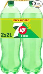 2 botellas 7 UP Refresco cero de lima y limón de 2 litros por 2.16€