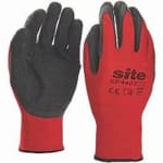 Site Superlight Latex Grip Gloves Free Click and Collect at £1