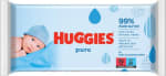 HUGGIES babydoekjes pure 56st voor €0,43 bij Colruyt en Collect&Go