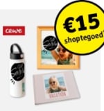 €15 shoptegoed voor extra fotoproduct bij CEWE Fotoproducten vanaf €50 bij Kruidvat