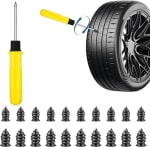 Puncture Repair Kit with Screwdriver 20 pcs