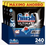 240 pastillas Finish Powerball Ultimate lavavajillas por 37.04€