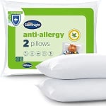 Silentnight Anti-Allergy Pillow – Pack of 2, Medium Support, Anti-Bacterial – Side Sl