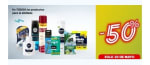 -50% de Descuento en Todos los productos para el Afeitado.