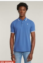 G-Star Dunda Slim Stripe poloshirt voor €29,97 bij G-star