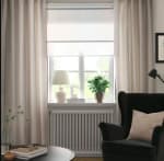 LENDA Cortinas 2uds Hueso 140x300cm por 24,99€