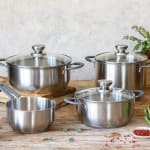 Bra Batería Cocina 7 Piezas Acero Inoxidable por 66,50€