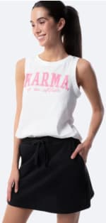 Minifalda de felpa de deporte de mujer TEX color negro por 1.99€