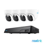 Reolink 8MP (4K) UHD NVR PoE AI – 8 Channel / 4 Dome Camera Kit + 2TB HDD £279.99
