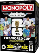 Monopoly Panini Prizm: Copa Mundial de la FIFA, Caja Cartas coleccionables por 21.99€