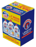 Pack de 3 Lessive Liquide Chanteclair Concentrées Marseille 1800 ml à 19,95€
