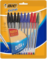 BIC 4-Color 3 + 1 (10 piezas) por $20 en Amazon