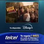 1 Mes de Disney+ Gratis en Telcel