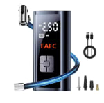 Compresor aire portátil de ruedas coche, bicicletas, motos y más por solo 12,52€