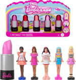 Barbie Mini BarbieLand, set van 5 Fashionistas poppen voor €6,41 bij Amazon