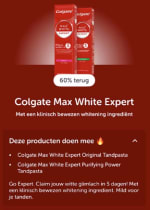 60 % cashback op Colgate tandpasta en 1+1 gratis via Tikkie en de AH